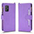 Custodia Portafoglio In Pelle Cover con Supporto BY2 per Asus Zenfone 8 ZS590KS Viola