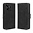 Custodia Portafoglio In Pelle Cover con Supporto BY2 per Realme C53 India Nero