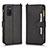 Custodia Portafoglio In Pelle Cover con Supporto BY2 per Samsung Galaxy A02s Nero