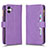 Custodia Portafoglio In Pelle Cover con Supporto BY2 per Samsung Galaxy A05 Viola