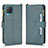 Custodia Portafoglio In Pelle Cover con Supporto BY2 per Samsung Galaxy A12 5G Verde