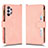 Custodia Portafoglio In Pelle Cover con Supporto BY2 per Samsung Galaxy A32 4G Oro Rosa