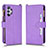 Custodia Portafoglio In Pelle Cover con Supporto BY2 per Samsung Galaxy A32 4G Viola