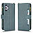 Custodia Portafoglio In Pelle Cover con Supporto BY2 per Samsung Galaxy A32 5G Verde