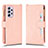 Custodia Portafoglio In Pelle Cover con Supporto BY2 per Samsung Galaxy A53 5G Oro Rosa
