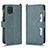 Custodia Portafoglio In Pelle Cover con Supporto BY2 per Samsung Galaxy F22 4G Verde