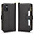 Custodia Portafoglio In Pelle Cover con Supporto BY2 per Samsung Galaxy M52 5G Nero