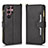 Custodia Portafoglio In Pelle Cover con Supporto BY2 per Samsung Galaxy S22 Ultra 5G