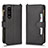 Custodia Portafoglio In Pelle Cover con Supporto BY2 per Sony Xperia 1 III