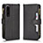 Custodia Portafoglio In Pelle Cover con Supporto BY2 per Sony Xperia 1 IV SO-51C