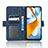 Custodia Portafoglio In Pelle Cover con Supporto BY2 per Xiaomi Poco C40