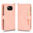 Custodia Portafoglio In Pelle Cover con Supporto BY2 per Xiaomi Poco X3 Pro Oro Rosa