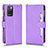 Custodia Portafoglio In Pelle Cover con Supporto BY2 per Xiaomi Redmi 10 (2022) Viola