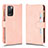 Custodia Portafoglio In Pelle Cover con Supporto BY2 per Xiaomi Redmi Note 11 4G (2021) Oro Rosa