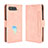 Custodia Portafoglio In Pelle Cover con Supporto BY3 per Asus ROG Phone 5 Pro Rosa