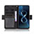 Custodia Portafoglio In Pelle Cover con Supporto BY3 per Asus Zenfone 8 ZS590KS
