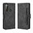 Custodia Portafoglio In Pelle Cover con Supporto BY3 per HTC U20 5G Nero