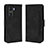 Custodia Portafoglio In Pelle Cover con Supporto BY3 per Huawei Honor 60 5G Nero