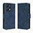 Custodia Portafoglio In Pelle Cover con Supporto BY3 per Huawei Honor X7a Blu