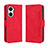 Custodia Portafoglio In Pelle Cover con Supporto BY3 per Huawei Nova 10 SE Rosso