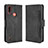 Custodia Portafoglio In Pelle Cover con Supporto BY3 per Motorola Moto E7 Power Nero