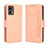 Custodia Portafoglio In Pelle Cover con Supporto BY3 per Motorola Moto Edge 30 Lite 5G Rosa