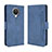 Custodia Portafoglio In Pelle Cover con Supporto BY3 per Nokia 6.3 Blu