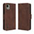 Custodia Portafoglio In Pelle Cover con Supporto BY3 per Nokia C110