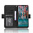 Custodia Portafoglio In Pelle Cover con Supporto BY3 per Nokia C12