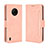 Custodia Portafoglio In Pelle Cover con Supporto BY3 per Nokia C200