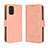 Custodia Portafoglio In Pelle Cover con Supporto BY3 per Nokia G100 Rosa