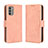 Custodia Portafoglio In Pelle Cover con Supporto BY3 per Nokia G400 5G Rosa