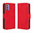 Custodia Portafoglio In Pelle Cover con Supporto BY3 per Nokia G42 5G Rosso