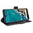 Custodia Portafoglio In Pelle Cover con Supporto BY3 per Nokia G50 5G