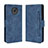 Custodia Portafoglio In Pelle Cover con Supporto BY3 per Nokia G50 5G Blu