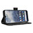 Custodia Portafoglio In Pelle Cover con Supporto BY3 per Nokia G60 5G