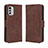 Custodia Portafoglio In Pelle Cover con Supporto BY3 per Nokia G60 5G