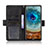 Custodia Portafoglio In Pelle Cover con Supporto BY3 per Nokia X10