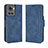 Custodia Portafoglio In Pelle Cover con Supporto BY3 per OnePlus 10R 5G Blu