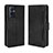 Custodia Portafoglio In Pelle Cover con Supporto BY3 per OnePlus 9 Pro 5G Nero