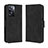 Custodia Portafoglio In Pelle Cover con Supporto BY3 per OnePlus Nord N20 SE Nero