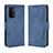 Custodia Portafoglio In Pelle Cover con Supporto BY3 per OnePlus Nord N200 5G Blu