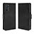 Custodia Portafoglio In Pelle Cover con Supporto BY3 per Oppo A16s Nero