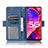 Custodia Portafoglio In Pelle Cover con Supporto BY3 per Oppo A54 5G