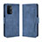 Custodia Portafoglio In Pelle Cover con Supporto BY3 per Oppo A54 5G Blu