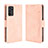 Custodia Portafoglio In Pelle Cover con Supporto BY3 per Oppo A54s Rosa