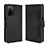 Custodia Portafoglio In Pelle Cover con Supporto BY3 per Oppo A55 5G Nero