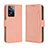 Custodia Portafoglio In Pelle Cover con Supporto BY3 per Oppo A57e Rosa