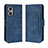 Custodia Portafoglio In Pelle Cover con Supporto BY3 per Oppo A96 5G Blu