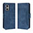 Custodia Portafoglio In Pelle Cover con Supporto BY3 per Oppo F21 Pro 5G Blu